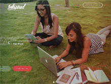 Tablet Screenshot of getinkspired.com